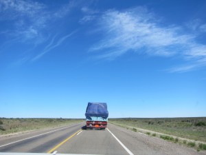 Farbspiele auf der Ruta 3