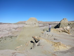 Skurrile Landschaft