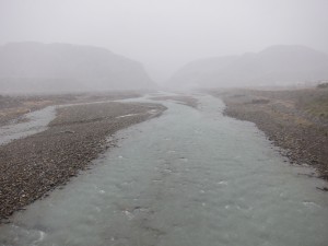 Wolken und Schnee im Parque Nacional los Glaciares