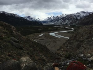 Das Tal des Río de las Vueltas