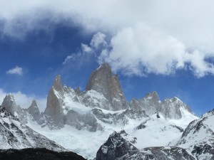 Endlich - er Fitz Roy ohne Wolken, fast zumindest