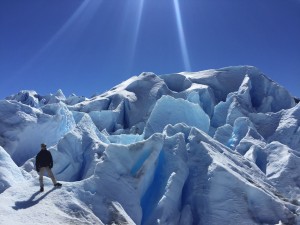 Auf dem Perito Moreno Gletscher