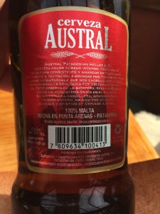 Bier 100% Malta - und das im tiefen Süden von Chile
