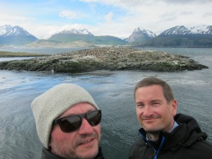Wir und die Kormorane und die Seelöwen