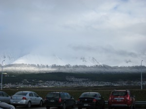 Ushuaia im Sonntagsmorgengrauen