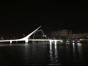 Puerto Madero, Puente de la Mujer von Santiago Calatrava