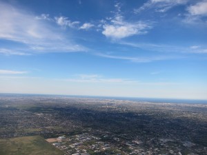 Der letzte Blick auf Buenos Aires