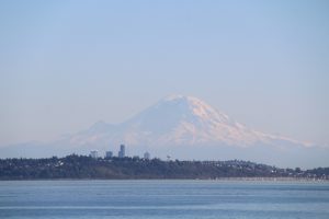 Seattle und Mount Rainier