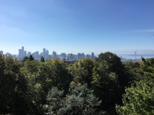 Blick vom Wasserturm im Volunteer Park