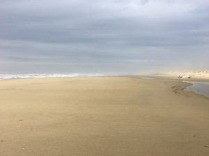 Endloser Strand nach rechts...