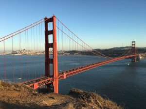 Die Golden Gate Bridge in voller Pracht