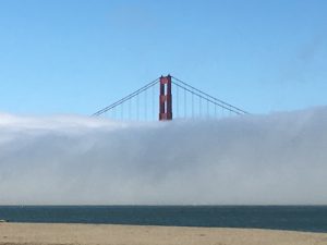 Golden Gate Bridge im Nebel