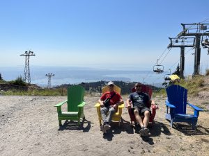 Chillen auf dem Berg