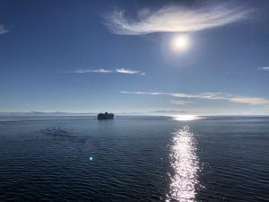 Überfahrt nach Victoria Island