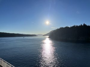 Überfahrt nach Victoria Island