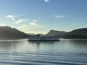 Überfahrt nach Victoria Island