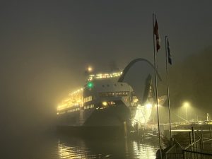 Morgennebel in Port Hardy