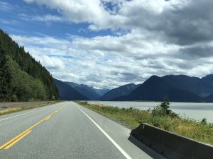 entlang am Skeena River