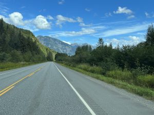 entlang am Skeena River