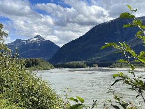 entlang am Skeena River