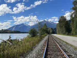 entlang am Skeena River