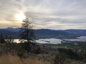 Osoyoos Lake mit sw̓iw̓s Provincial Park (Haynes Point)